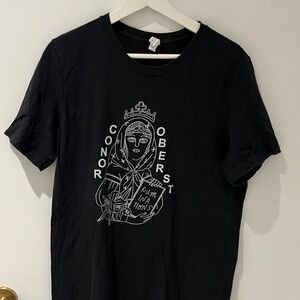 Conor oberst shirt with small tear in center *read description*